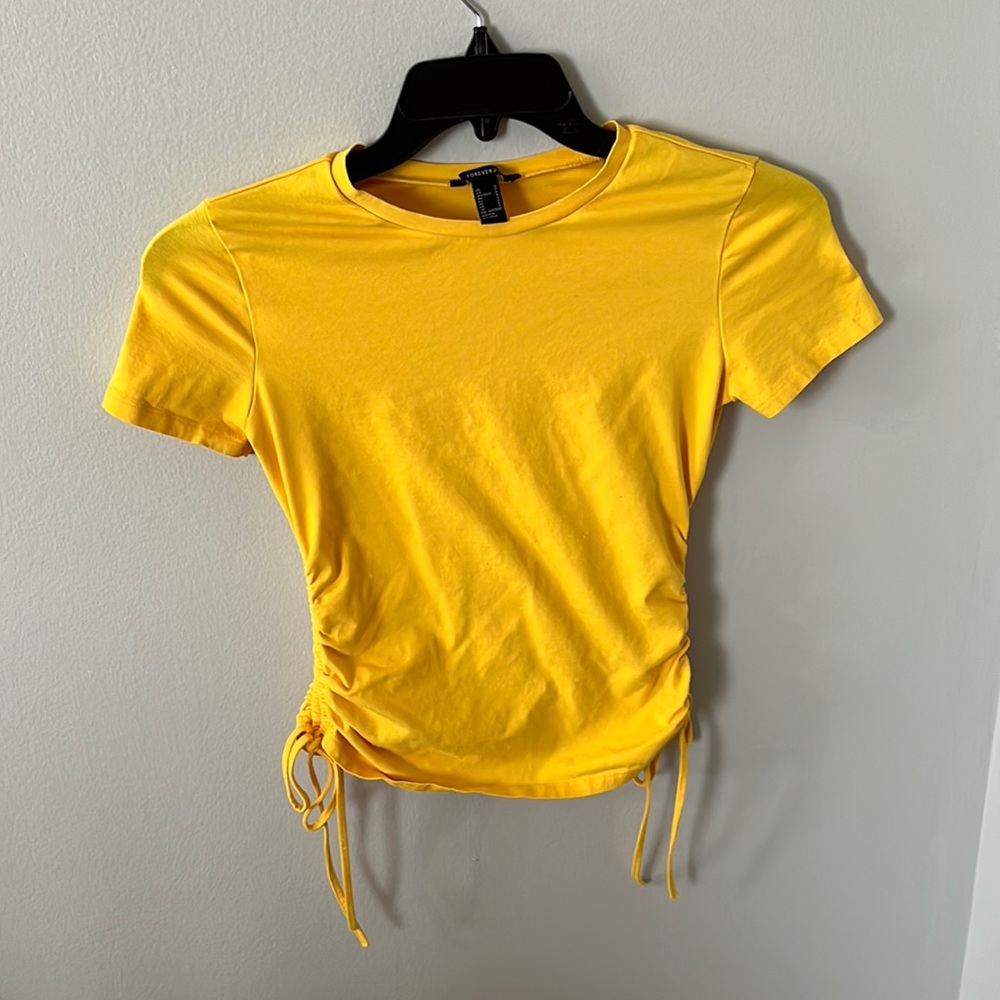 Yellow Women’s Crop Top